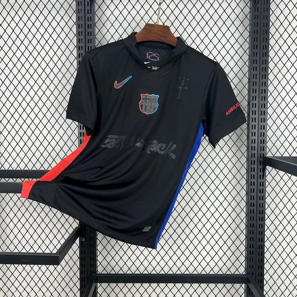 FC Barcelona x Travis Scott Collab. SPECIAL EDITION Auswärtstrikot 2024/2025 - 11Dropz