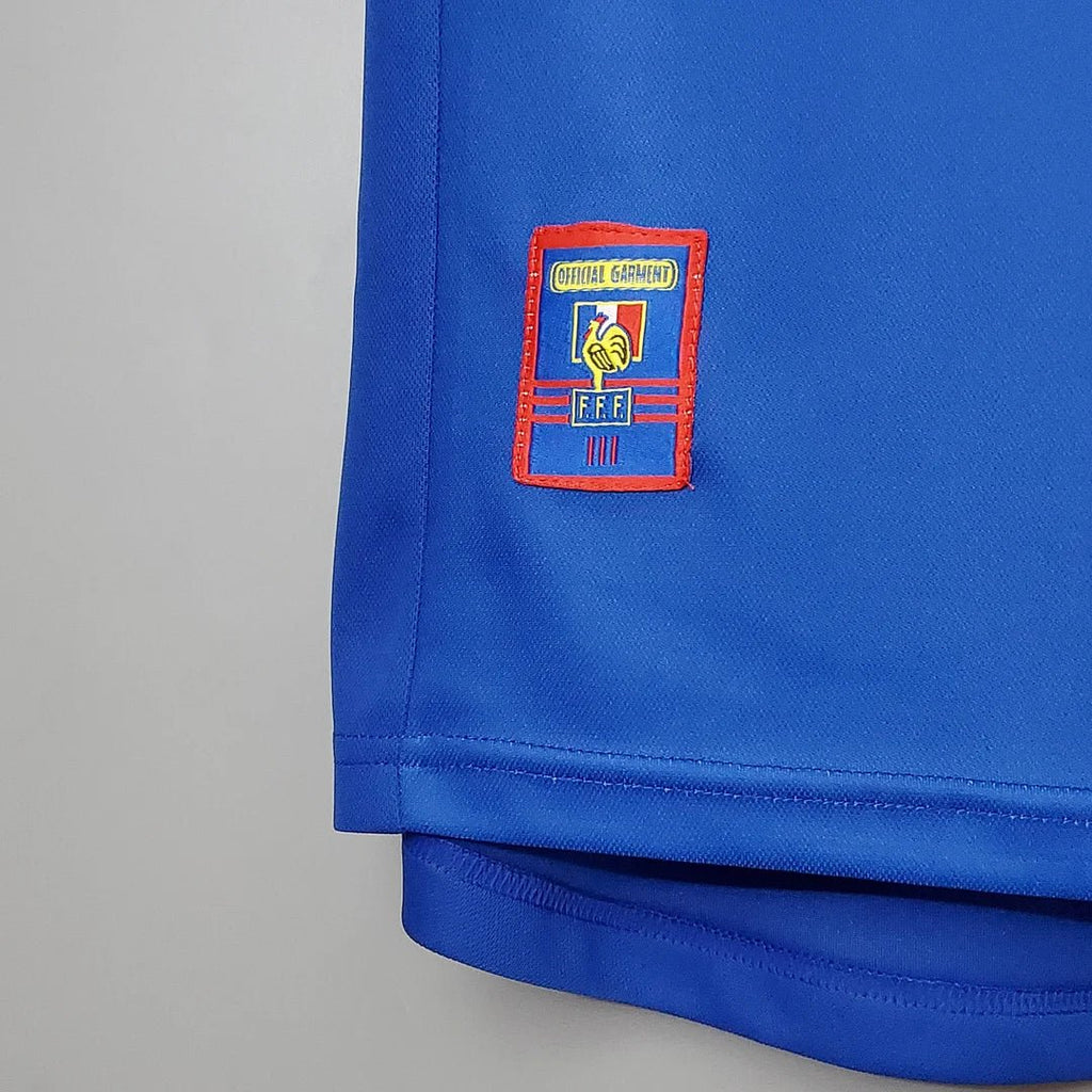Frankreich National Team Retro Trikot 1998 - 11Dropz