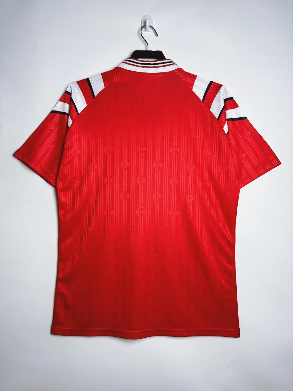 Türkei Nationalmannschaft Retro Heim - Trikot 1996 - 11Dropz
