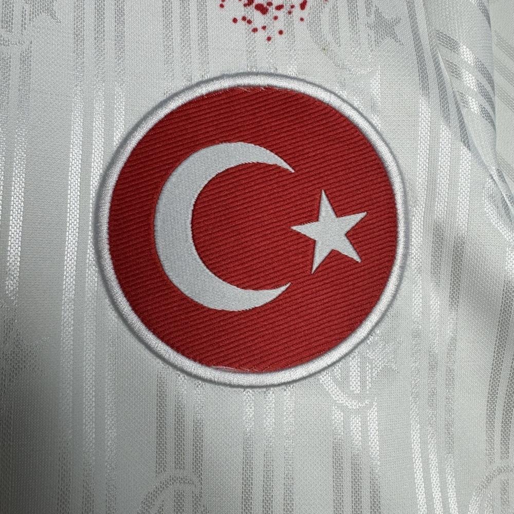 Türkei Nationalmannschaft Retro Auswärts - Trikot 1996 - 11Dropz
