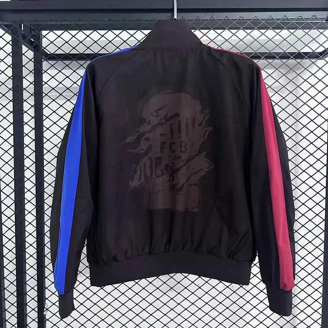 FC Barcelona Special - Edition Windbreaker Jacke Schwarz 25/26 - 11Dropz
